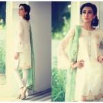 Eid Ul Azha Chiffon Embroidered Dresses By Rungrez 2015-16 12