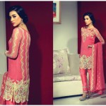 Eid Ul Azha Chiffon Embroidered Dresses By Rungrez 2015-16