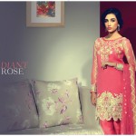 Eid Ul Azha Chiffon Embroidered Dresses By Rungrez 2015-16 3