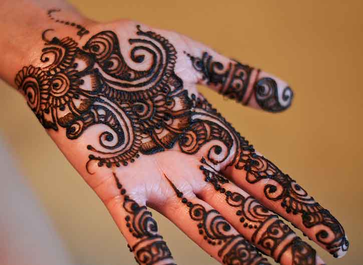 Eid Ul Azha Hand Mehndi Designs For Young Girsl 2015-16 13