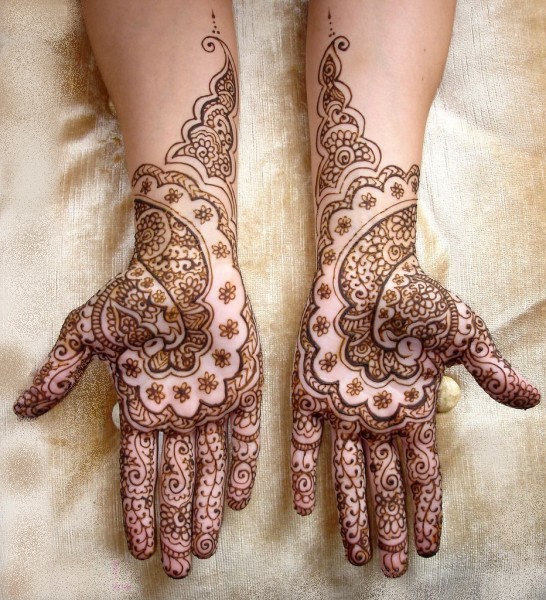 Eid Ul Azha Hand Mehndi Designs For Young Girsl 2015-16 8