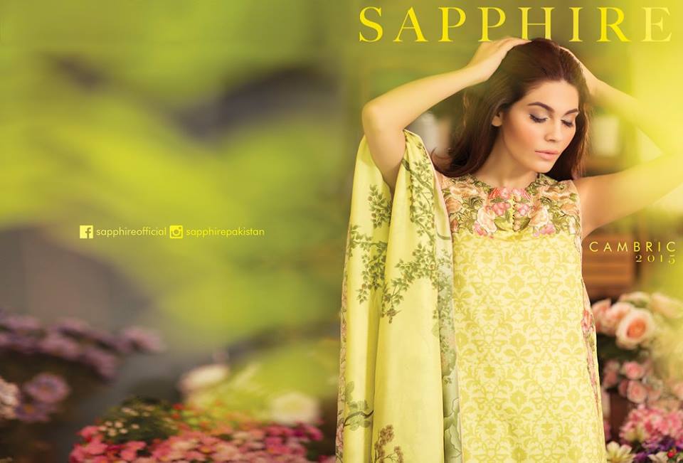 Eid Ul Azha Kurti Tights By Sapphire 2015-16 15