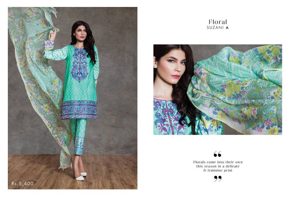 Eid Ul Azha Kurti Tights By Sapphire 2015-16 4