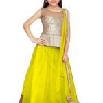 Eid Ul Azha Lehenga Dress For Little Girls 2015-16