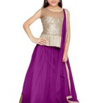 Eid Ul Azha Lehenga Dress For Little Girls 2015-16 7