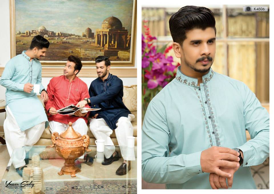 Eid Ul Azha Men Kurta Shalwar By Rivaj 2015-16 12