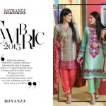 Embroidered Cambric Dresses On Eid By Bonanza 2015-16