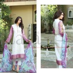 Embroidered Kameez Eid Wear By Lala 2015-16 4