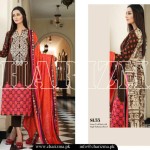 Embroidered Linen Eid Wear Dresses By Charizma 2015-16 12