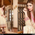 Embroidered Swiss Cotton Dresses By Rujhan 2015-16