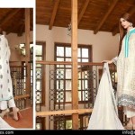 Embroidered Swiss Cotton Dresses By Rujhan 2015-16 8