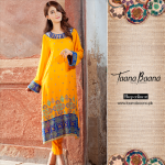 Fall Shalwar Kameez Designs For Women By Taana Baana 2015-16