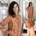 Luxury Pret Collection Party Wear Dresses By Saira Rizwan 2015-16