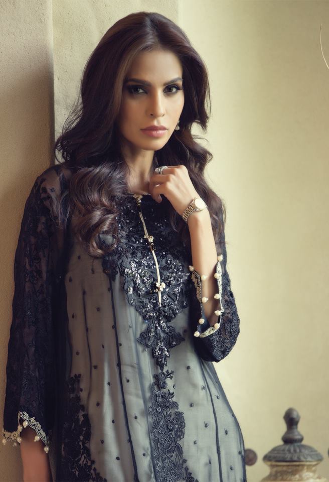 Mbroidered Eid Wear Bridal Dresses By Maria B 2015-16 5