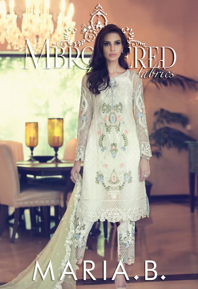 Mbroidered Eid Wear Bridal Dresses By Maria B 2015-16 6