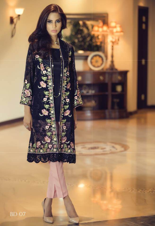 Mbroidered Eid Wear Bridal Dresses By Maria B 2015-16 8