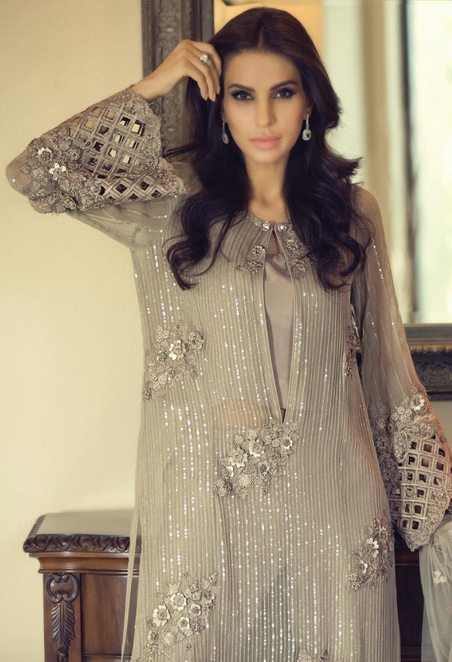 Mbroidered Eid Wear Bridal Dresses By Maria B 2015-16 9