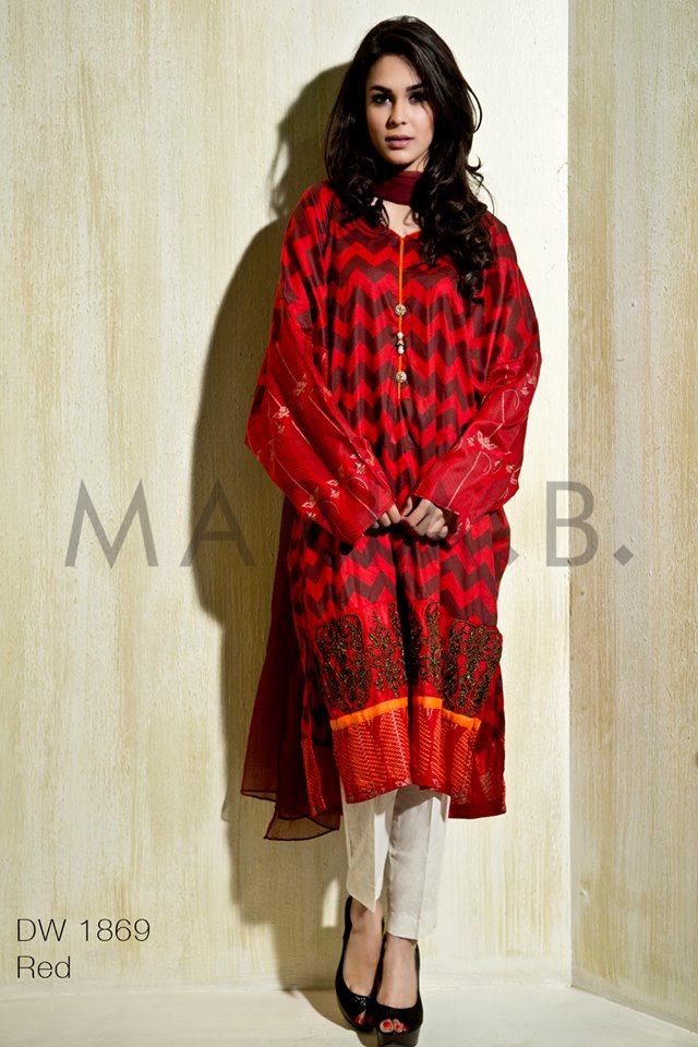 Pret Eid Ul Azha Dresses By Maria B 2015-16 2