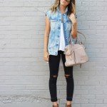 denim vest