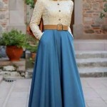 Winter Maxi Dresses With Hijab Fashion Trend 2015-16