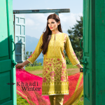 Embroidered Cotton Polyester Shalwar Kameez By Khaadi 2015 12