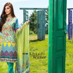 Embroidered Cotton Polyester Shalwar Kameez By Khaadi 2015 13