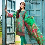 Embroidered Cotton Polyester Shalwar Kameez By Khaadi 2015 9