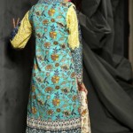 Embroidered Linen Fall Dresses By Rajbari 2015-16 3