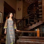 Embroidered Prints Long Shirts By Moon Textiles 2015