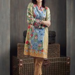 Floral Printed Kurtis For Winter By Happa Studios 2015-16 8