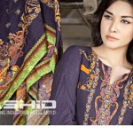 Gloria Linen Dresses For Women By Rashid Textiles 2015-16 12