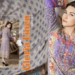 Gloria Linen Dresses For Women By Rashid Textiles 2015-16 8