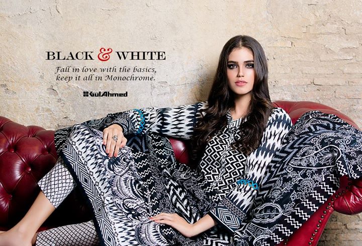 Gul Ahmed Cambric Shirts Tights Collection 2015-16