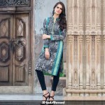 Gul Ahmed Cambric Shirts Tights Collection 2015-16 6