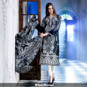 embroidered prints on kameez