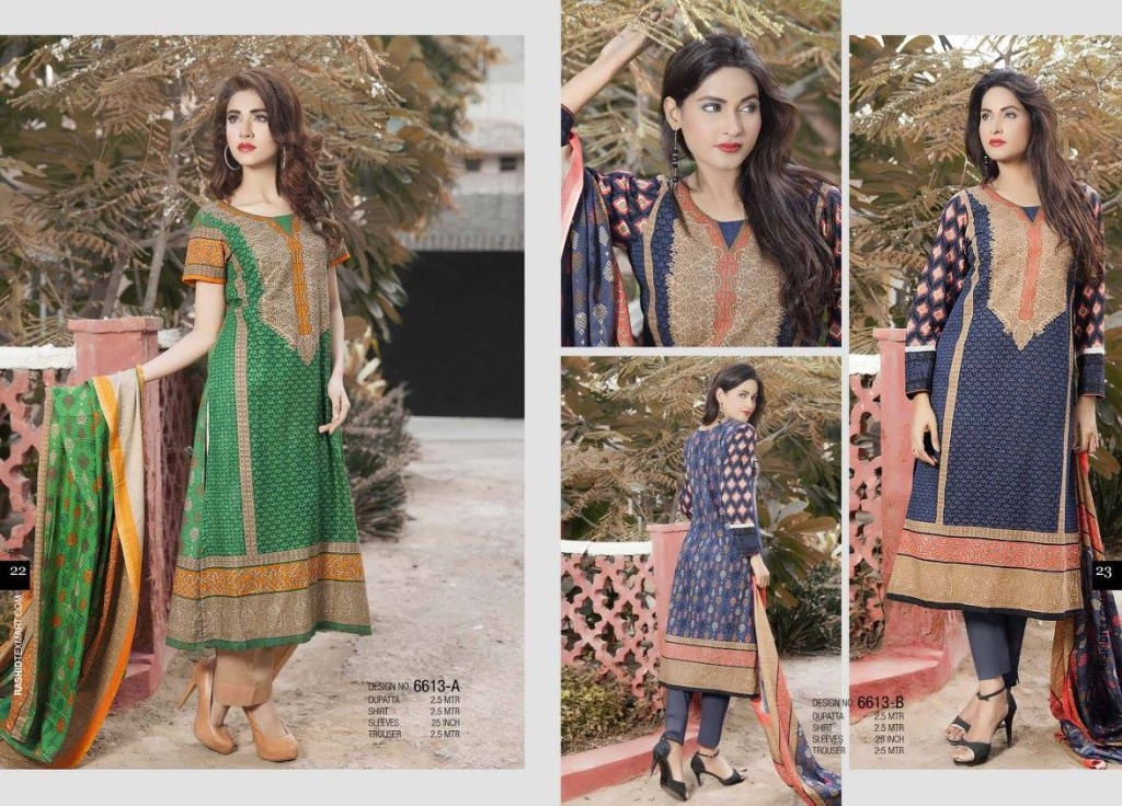 Khaddar Fabric Shalwar Kameez Winter Wear By Rashid 2015-16 7