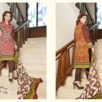 Linen Digital Embroidery On Kameez By Rashid 2015-16 13