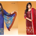 Linen Winter Embroidered Shalwar Kameez By Sitara Textiles 2015-16 4