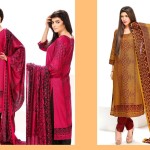 Linen Winter Embroidered Shalwar Kameez By Sitara Textiles 2015-16 9