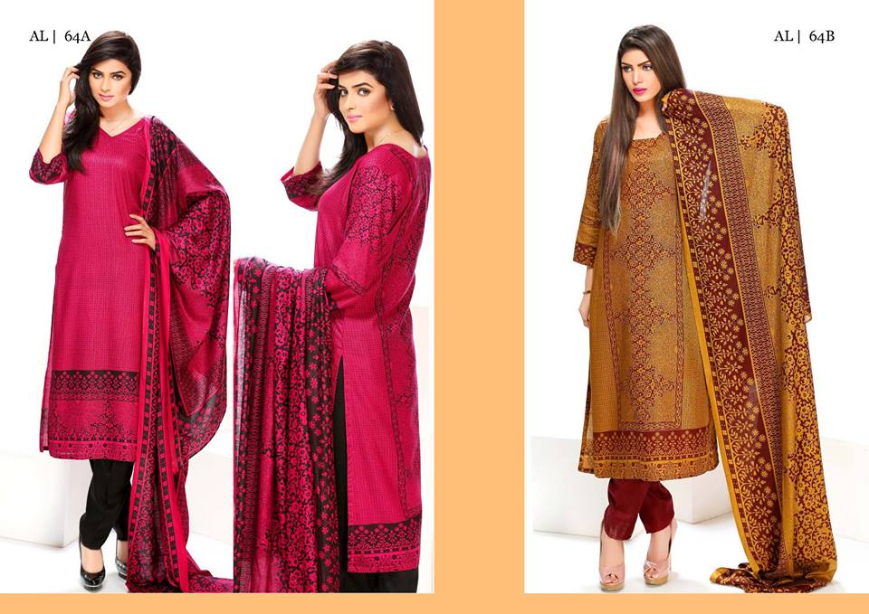 Linen Winter Embroidered Shalwar Kameez By Sitara Textiles 2015-16 9