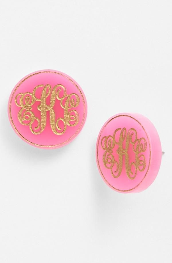 Monogram Earring Jewellery Ideas For Women 7