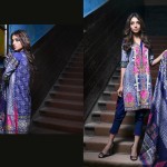 Printed Cambric Shirts Dresses By Al Zohaib 2015-16 10