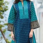 Printed Khaddar Shalwar Kameez By Orient 2016 15