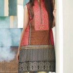 Printed Khaddar Shalwar Kameez By Orient 2016 17