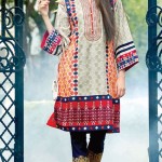 Printed Khaddar Shalwar Kameez By Orient 2016 20