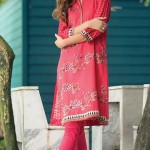 Printed Khaddar Shalwar Kameez By Orient 2016 5