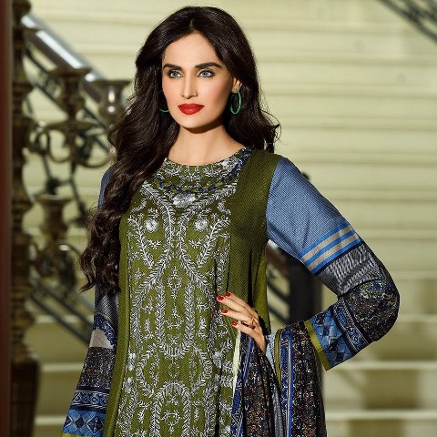 Royal Embroidered Dresses By House Of Ittehad 2015-16 15