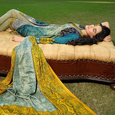 Royal Embroidered Dresses By House Of Ittehad 2015-16 2