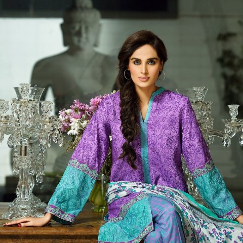 Royal Embroidered Dresses By House Of Ittehad 2015-16 7