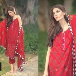 Silk Chiffon Embroidered Dresses By So Kamal 2016